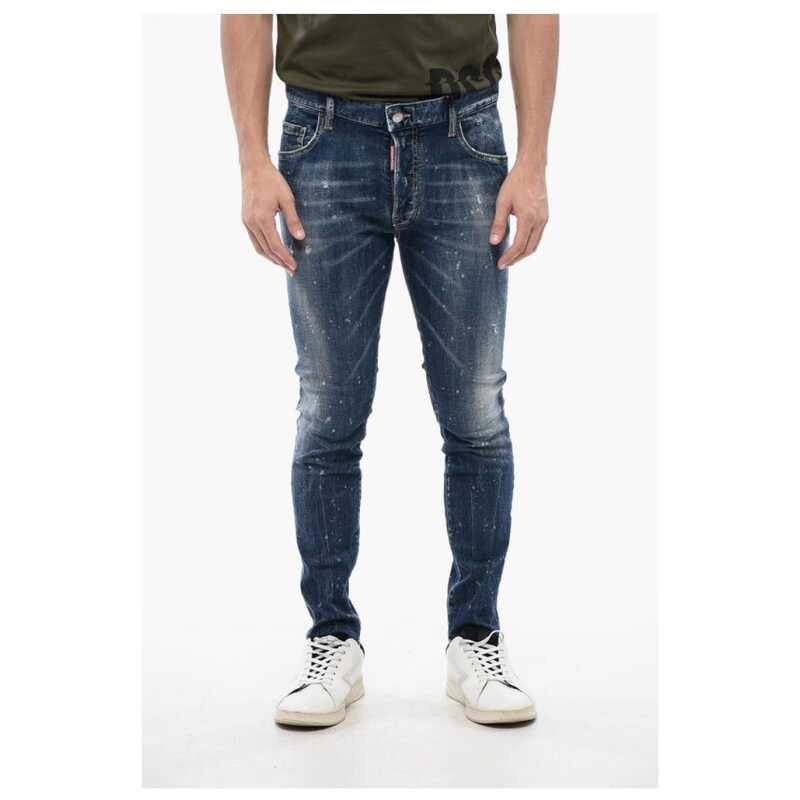 Dsquared² Super Twinky Fit Denims with Flap Back Pockets 14cm, theFeinheit