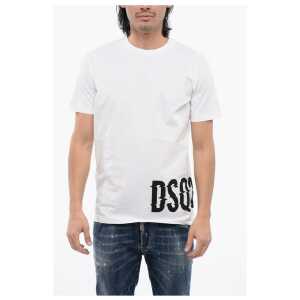 Dsquared² Cotton Cool Fit T-Shirt with Printed Logo