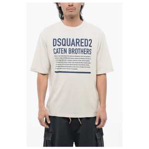 Dsquared² Loose-fit T-shirt with Lettering