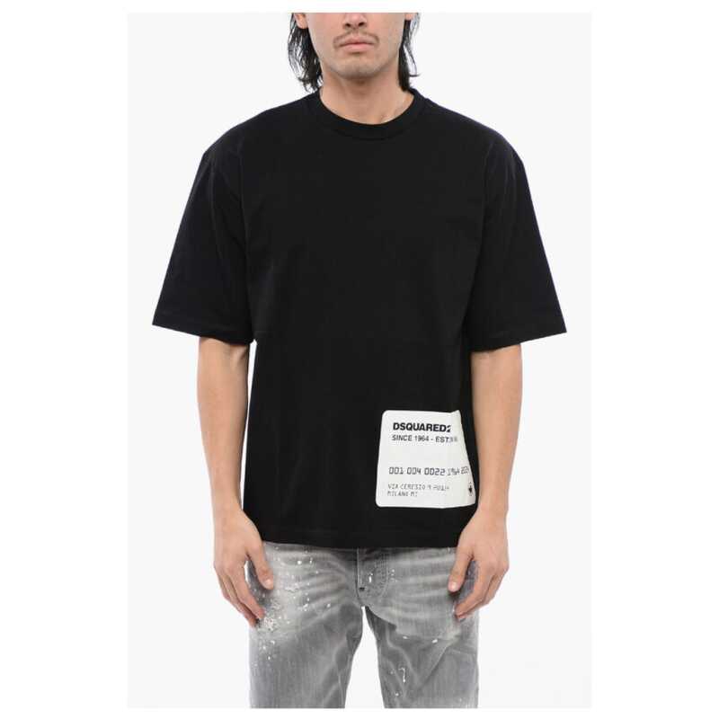 Dsquared² Cotton CARD Loose Fit T-Shirt, theFeinheit