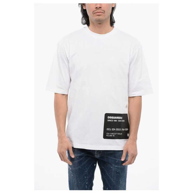 Dsquared² Cotton CARD Loose Fit T-Shirt, theFeinheit