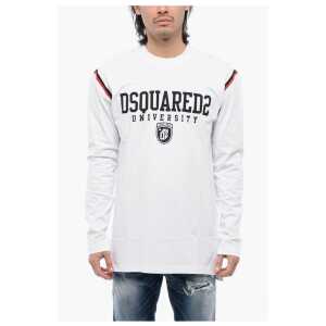 Dsquared² Varsity T-shirt with Contrasting Print