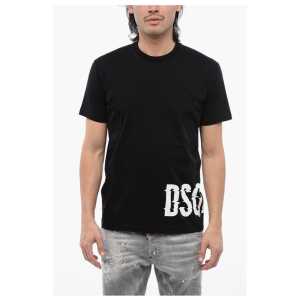 Dsquared² Cotton Cool Fit T-Shirt with Printed Logo