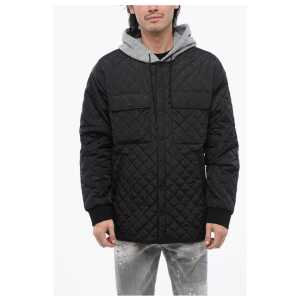 Dsquared² Quilted Jacket with Fleece Hood