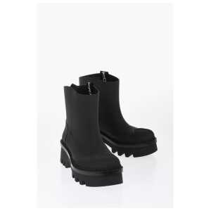 Chloé Rubber solid Color Ankle Boots with Heel 6cm