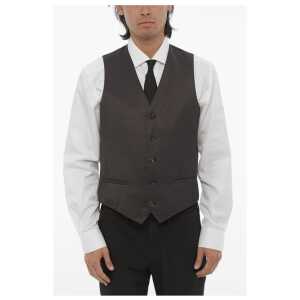 Corneliani CC COLLECTION Wool Blend CERIM.RESET Waistcoat with Jetted P