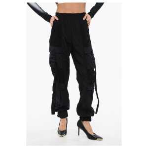 Balmain Cargo Pants With Mesh Details