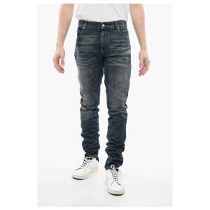 Balmain Slim Fit Stone Washed Denims 15cm