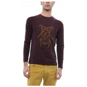Corneliani Stretch-cotton T-shirt with Contrasting Print