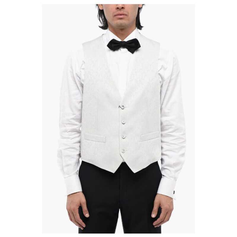 Corneliani CC COLLECTION Anthemion-Print REFINED CERMO Waistcoat with 4, theFeinheit