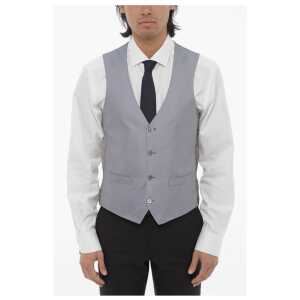 Corneliani Silk CERIM.ACADEMY Waistcoat with Back Adjuster
