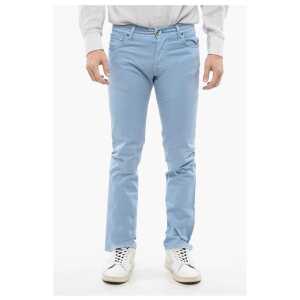 Corneliani ID LUXURY DENIM Ton-sur-ton Embroidered Denims