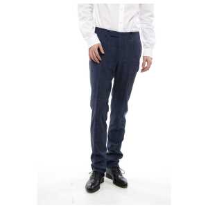 Corneliani CC COLLECTION 4-Pocketed RIGHT Silk Blend Pants
