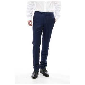 Corneliani Linen Wool and Silk-blended LEADER Pants