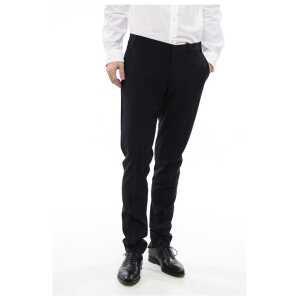 Corneliani CC COLLECTION Wool Slim Fit Chino Pants