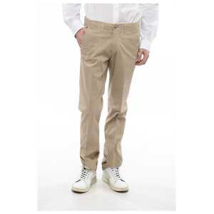 Corneliani ID Stretch Cotton Chinos Pants with Belt Loops