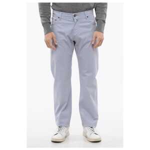 Corneliani ID 5-Pocketed Stretch Cotton Pants with Belt Loops