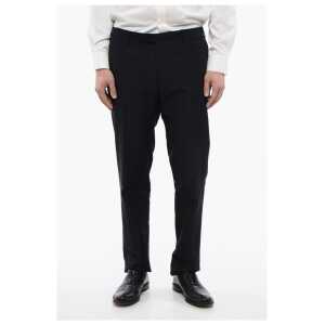 Corneliani CC COLLECTION Cotton and Linen RIGHT 4-Pocketed Pants