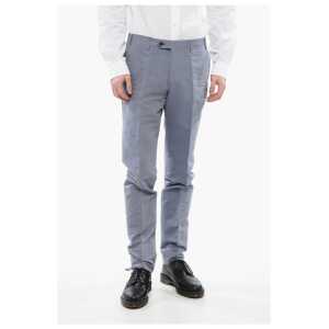 Corneliani CC COLLECTION 4-Pocketed Pique Cotton Pants