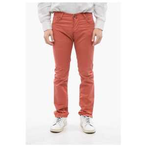 Corneliani ID LUXURY DENIM Ton-sur-ton Embroidered Denims