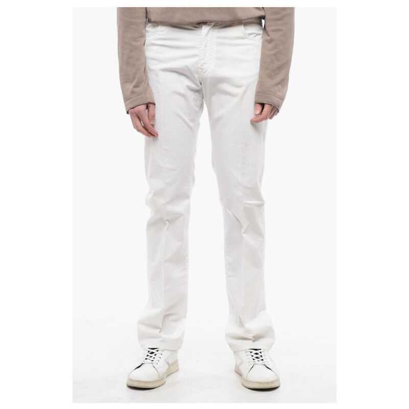 Corneliani ID LUXURY DENIM Solid Color 5 Pockets Pants, theFeinheit