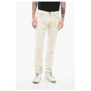 Corneliani ID LUXURY DENIM Ton-sur-ton Embroidered Denims