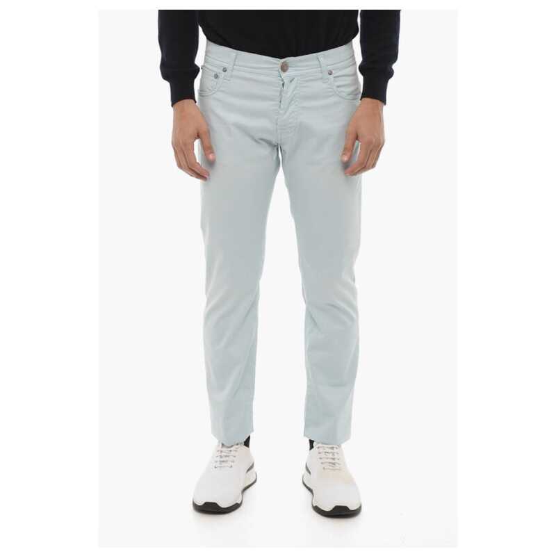 Corneliani ID 5-Pocketed Stretch Cotton Pants, theFeinheit