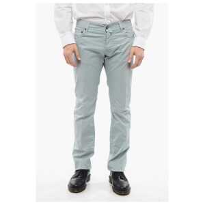 Corneliani ID 5-Pocketed Stretch Cotton Pants