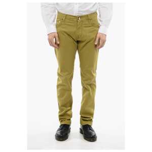 Corneliani ID 5-Pocketed Stretch Cotton Pants