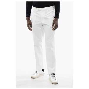 Corneliani ID Stretch Cotton IDENTITY Straight Leg Chinos Pants