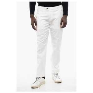 Corneliani ID Solid Color Chino Pants with Belt Loops