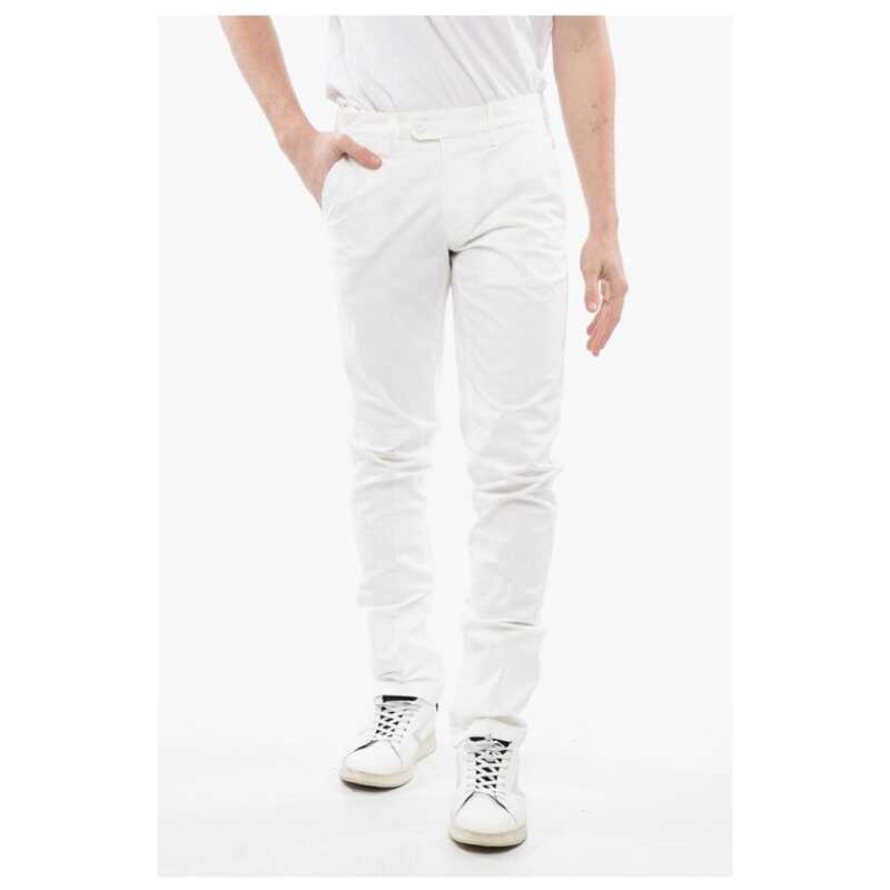 Corneliani ID Cotton Stretch Regular Waist Straight Leg Pants, theFeinheit