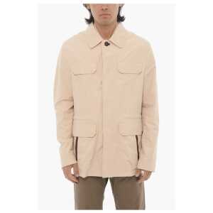 Corneliani Double-layered Blazer with Hidden Placket