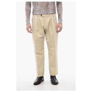 John Richmond Pleated LEXNDER Pants With Stud Details
