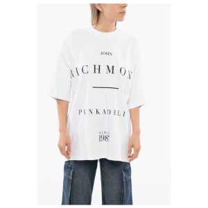 John Richmond PELAC Oversized T-shirt with Contrasting Print