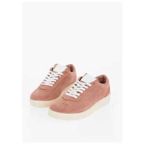 Jil Sander Suede Low-top Sneakers with Rubber Sole