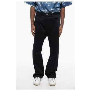Jil Sander 5-Pocket Twill Cotton Pants with Belt Loops