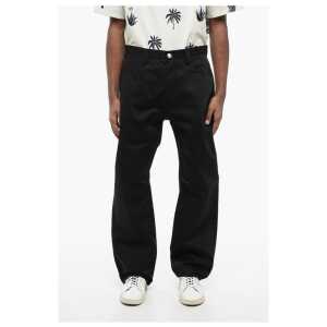 Jil Sander 5-Pocket Twill Cotton Pants with Belt Loops