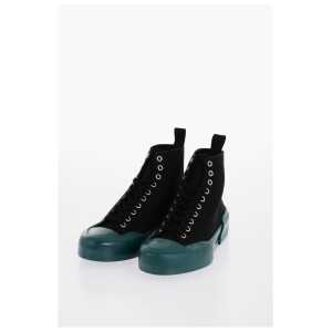 Jil Sander Rubber Sole JUNGLE Canvas Lace-up Sneakers