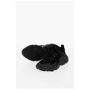 Jil Sander Suede HAIRY Sneakers with Chunky Sole
