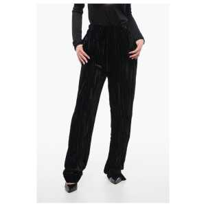 Balenciaga Velvet Flared Pants