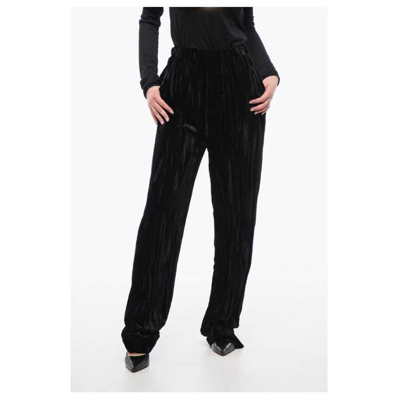 Balenciaga Velvet Flared Pants, theFeinheit