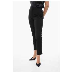 Dior Stretchy Pants with Embroidered Band