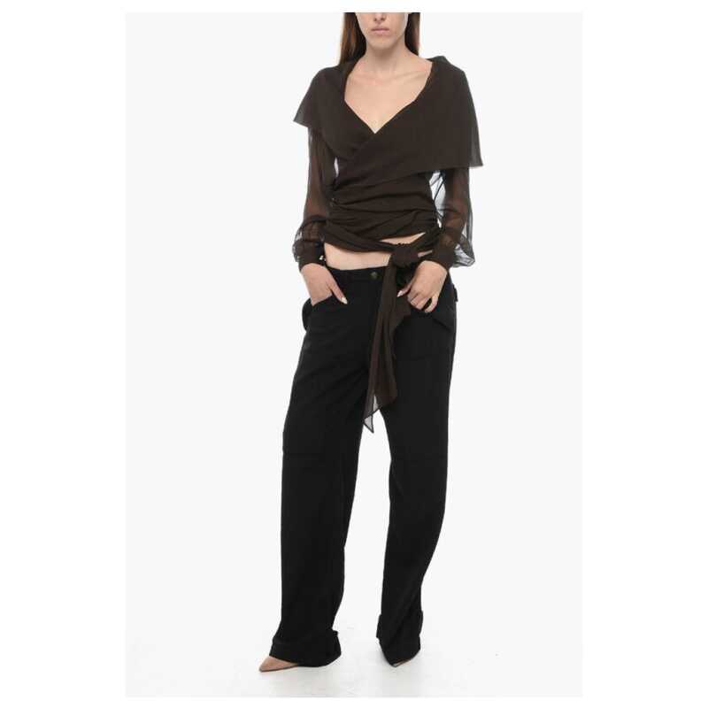 Etro Loose-Fit Cargo Pants with Velcro Detail, theFeinheit