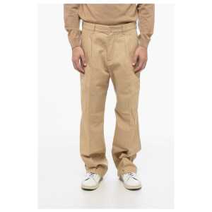Gucci Cotton SIL VOUS PLAIT Chinos Pants