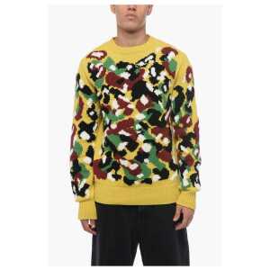 Dior PETER DOIG Camouflage Patterned Cashmere Pullover