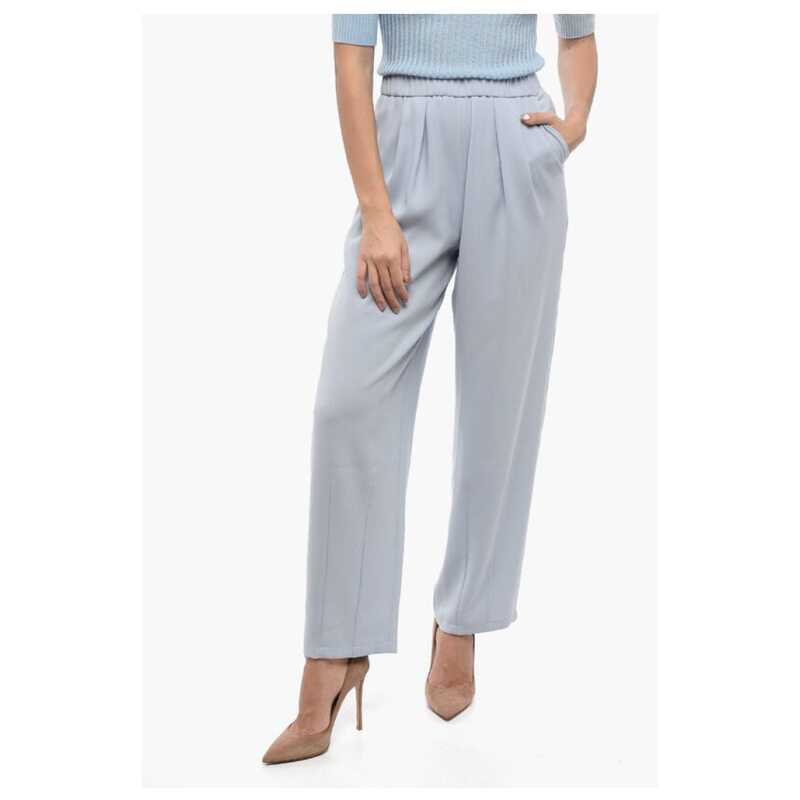 Armani EMPORIO Relaxed-Fit Pants with Dreapped Detailing, theFeinheit