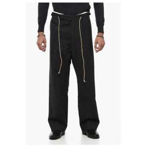 Maison Margiela MM0 3 Pocket Wool Pants with Bayedere Pattern