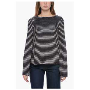 Armani EMPORIO Crew Neck Striped Sweater