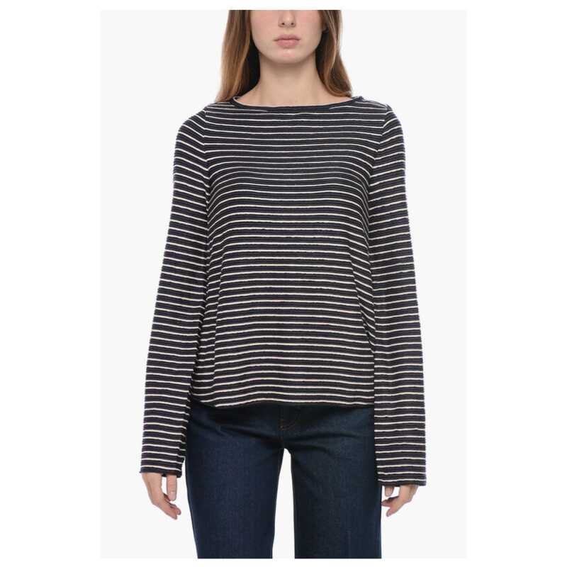 Armani EMPORIO Crew Neck Striped Sweater, theFeinheit